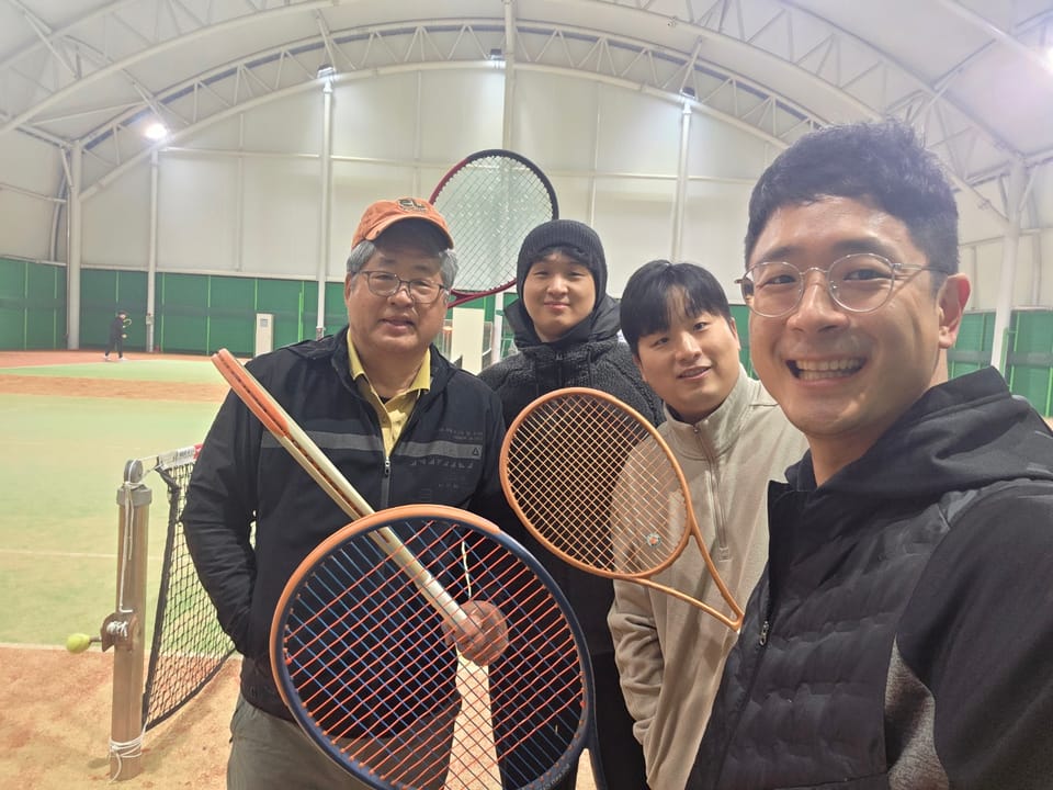 25년 마지막 테니스